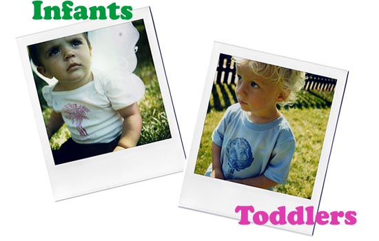 Infant & Toddler 100% Cotton T-Shirts